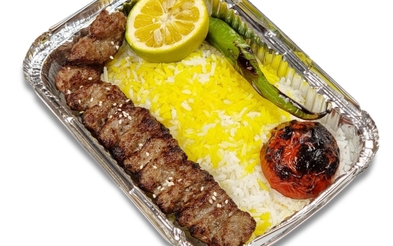چلو کباب کوبیده اقتصادی