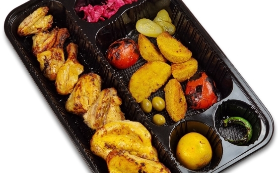 خوراک جوجه کباب با استخوان